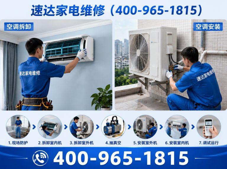 庆阳空调维修展示图